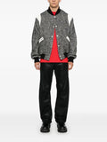 Kenzo marl-knit varsity jacket