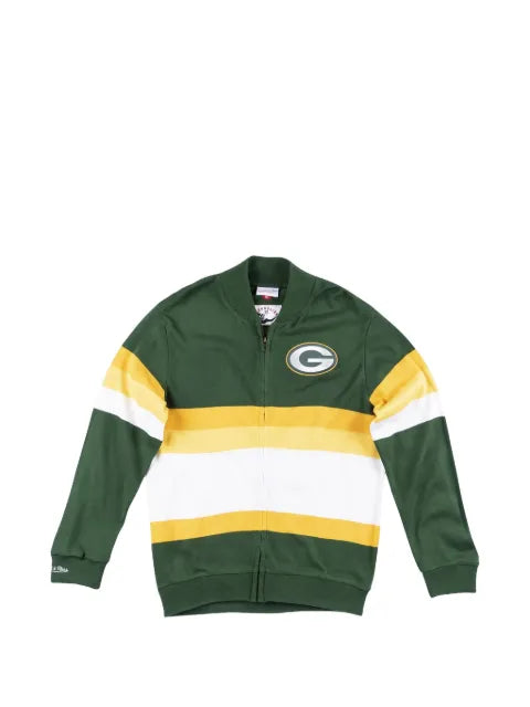 Mitchell & Ness NFL front stripe full zip sweatshirt