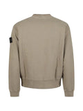 Stone Island 6100022 brushed organic-cotton fleece sweatshirt